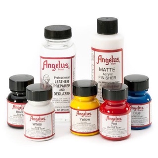 Angelus direct สีpaint ผ้า และหนัง สี basic ของแท้ made in usa 🇺🇸