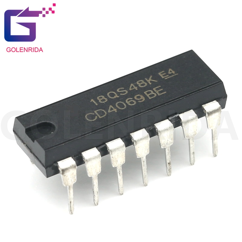 10pcs Cd4069Ube Dip14 Cd4069U Dip-14 Cd4069 Cd4069Be