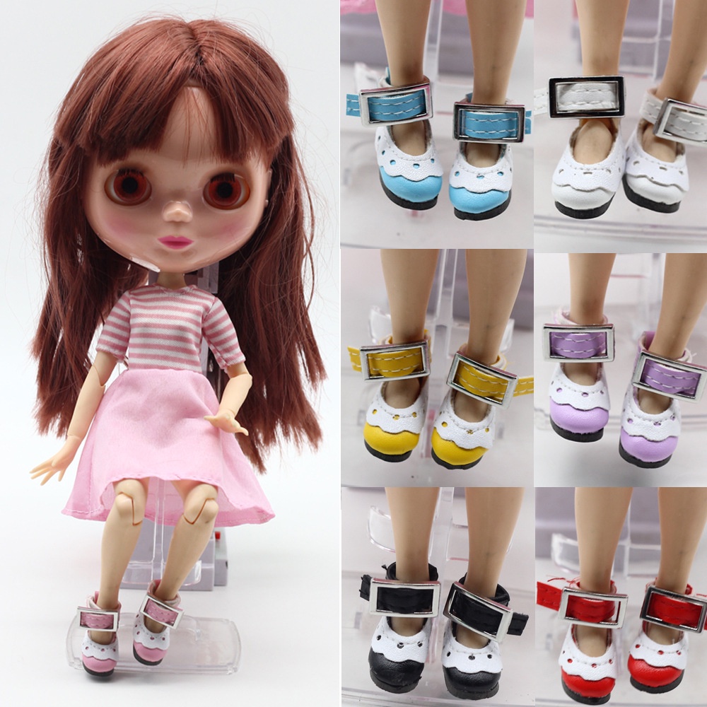 รองเท้าตุ๊กตาบลายธ์ licca azone ขนาด 2.8x1.3 ซม. อุปกรณ์เสริม สําหรับตุ๊กตา