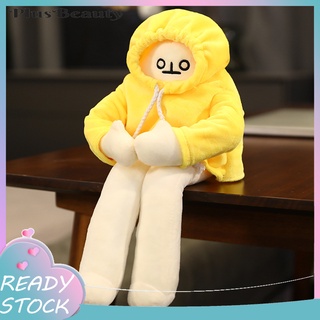 pluscloth Plush Toy Smooth Surface Anime Easy-using Yellow Banana Man Plush Toy for Child