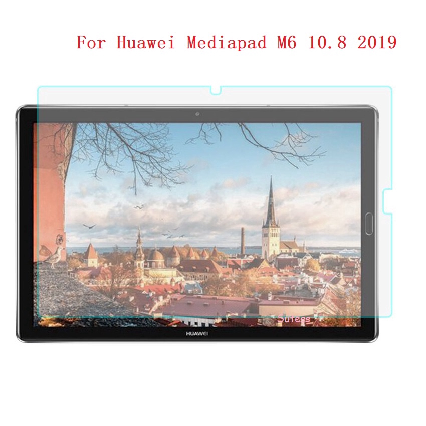 ฟิล์มกระจกนิรภัยกันรอยหน้าจอสําหรับ Huawei Mediapad M6 2019 ขนาด 10.8 นิ้ว