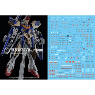 Water Decal [MG] V2 ASSAULT BUSTER Ver.ka แท้จาก G-Rework