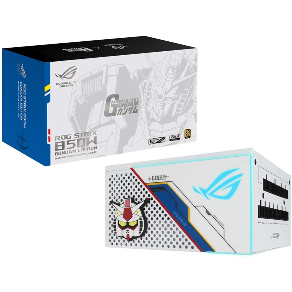 PSU ASUS ROG STRIX 850G WHITE GUNDAM EDITION 10 YEAR WARRANTY