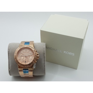 นาฬิกา MICHAEL KORS WOMENS MK5412 41 MM BYLAN QUARTZ CHRONOGRAPH พร้อมกล่อง (ใหม่)