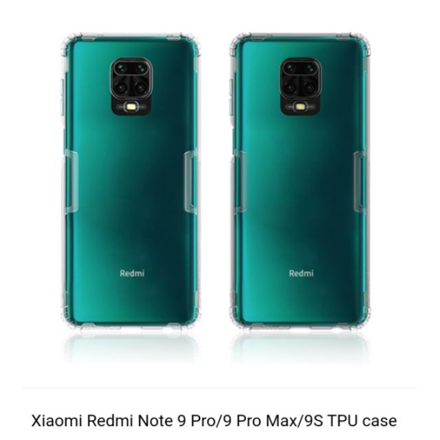 👍พร้อม​ส่ง​👍เคสTPUNillkin Redmi Note 9S / Redmi Note9s/ Redmi Note9Pro​ / Redmi Note9 Nillkin Nature TPU Case