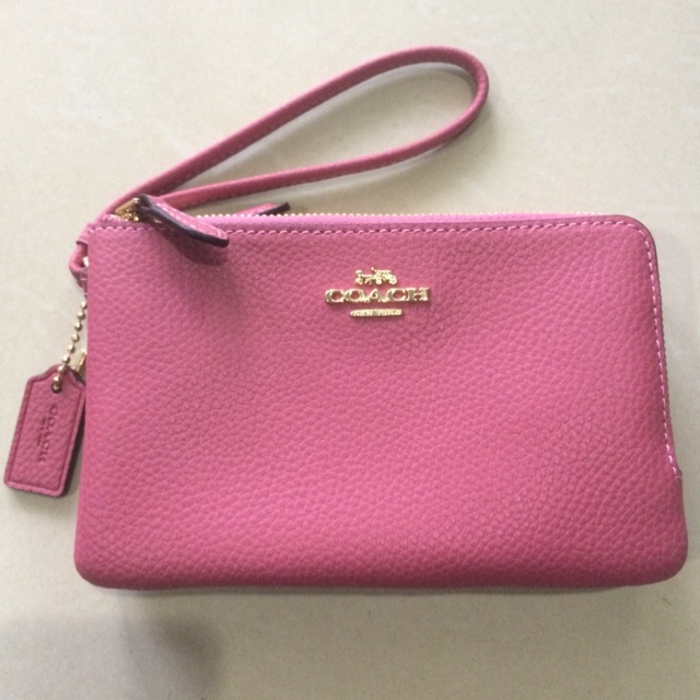 กระเป๋าคล้องมือ Coach size s 2ซิป