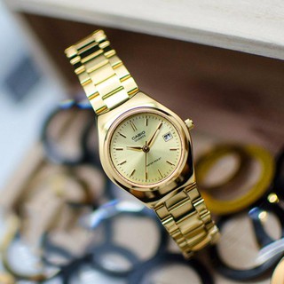 แหล่งขายและราคาCasio นาฬิกาข้อมือผู้หญิง สายสแตนเลส สีทอง รุ่น LTP-1170N-9A (สินค้าขายดี) - ของแท้ 100% ประกันศูนย์ CMG 1 ปีอาจถูกใจคุณ