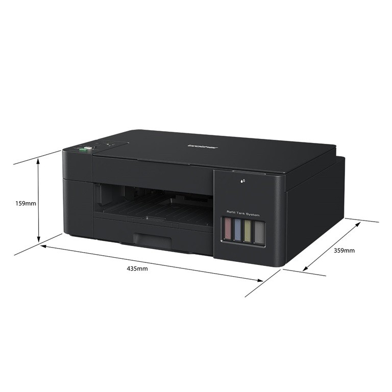 Brother DCP-T220 ปริ้นเตอร์ Ink Tank พร้อมหมึกแท้ 1 ชุด+รับประกันศูนย์2ปี