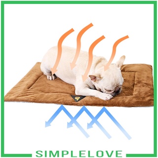 【Simplelove】Dog Bed Mat Blanket Pet Crate Cushion Home Travel Puppy Kitten Sleeping Pad