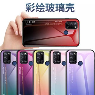 Case OPPO Reno5 Realme C17 7i 7Pro C11 Realme 6 6Pro Realme 5 5Pro C2 C3 สองสี เคสกันกระแทก เคส ขอบนิ่ม เคสกระจกไล่ส