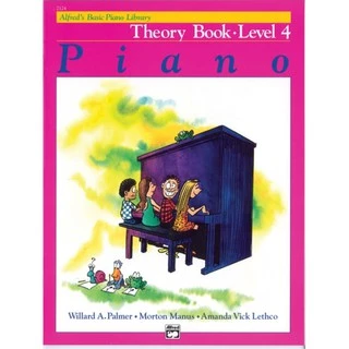 หนังสือเรียนเปียโน Alfred's Basic Piano Library: Theory Book