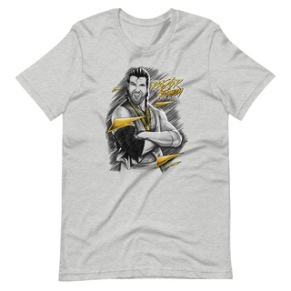 เสื้อยืด DIY WWE 2022 มีดโกนรามอนใหม่ "ร่าง" M?B