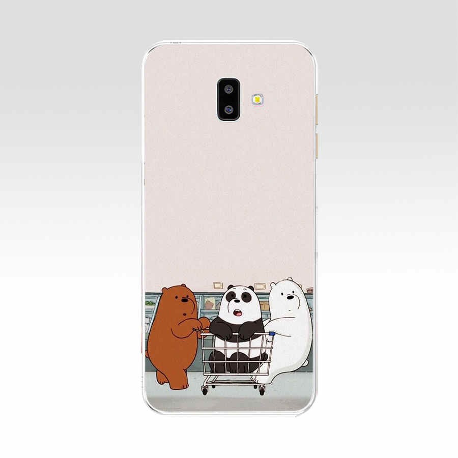 เคสโทรศัพท์ ซิลิโคน ลายการ์ตูนหมี สําหรับ Samsung Galaxy Grand Prime A3 2017 J6 2018 Plus J5 2017 J8 2018 #8