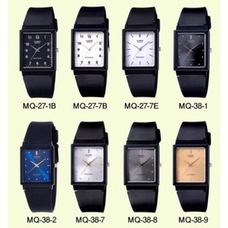 แท้ 100% Casio Standard นาฬิกาข้อมือ รุ่น MQ-38 MQ-27 พร้มใบประกัน 2 ปี