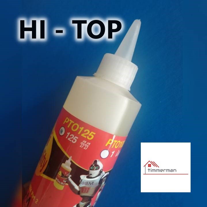 น้ำมันหล่อลื่นปืนลม HI-TOP ขนาด 125ซีซี ใช้ได้กับเครื่องมือลมทุกชนิด น้ำมันหล่อลื่น น้ำมันปืน น้ำมันจักร กันสนิม