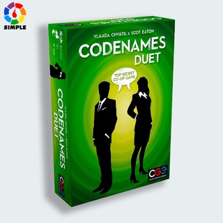 Czech Games Codenames: Duet - Two Player Word Deduction Games ของเล่นสําหรับเด็ก/ผู้ใหญ่