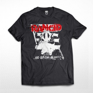 เสื้อยืด พิมพ์ลายวงร็อคพังก์ Rancid And Out BAND Come The Wolves สําหรับผู้ชาย และผู้หญิง