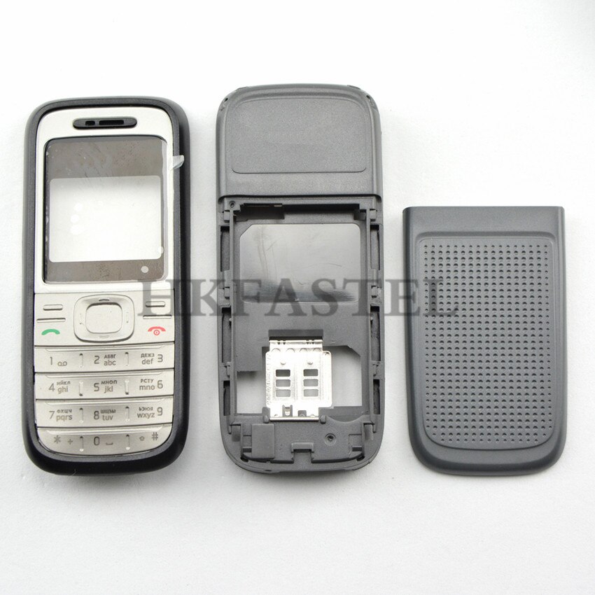 เคสโทรศัพท์มือถือ ปุ่มกดภาษาอังกฤษ คุณภาพสูง สําหรับ Nokia 1200 1208