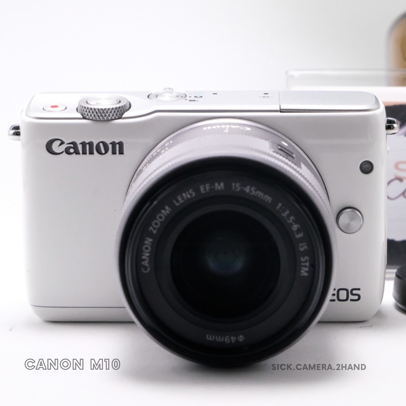 CANON M10 +Lens Kit 15-45mm f3.5-5.6 (มือสอง) - sickcamera - ThaiPick