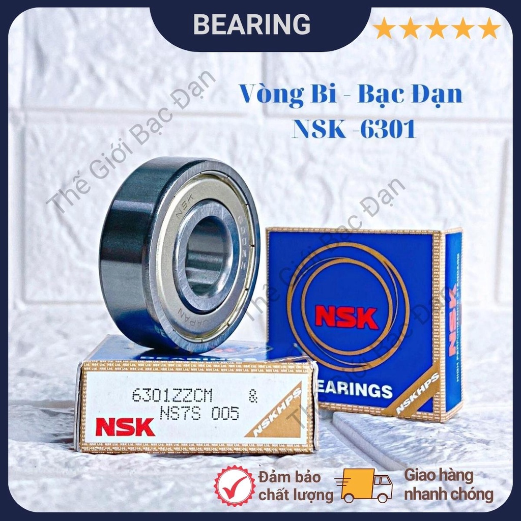 แบริ ่ งแบริ ่ ง NSK 6301 ZZCM - สินค ้ าสวย - คุณภาพสูง - Bearing World