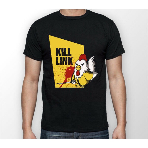 Kill Link Legend Of Zelda Kill Bill Nintendo เสื้อยืด