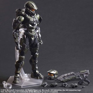 Figma ฟิกม่า Model Figure ฟิกเกอร์ โมเดล Play Arts Kai Halo 5 Guardians Master Chief เฮโล 5 การ์เดี้ยนส์ มาสเตอร์ ชิฟ