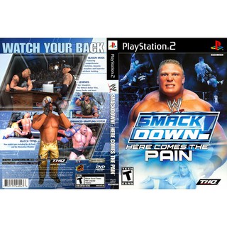 WWE SMACK DOWN! HERE COMES THE PAIN [PS2 US : DVD5 1 Disc]