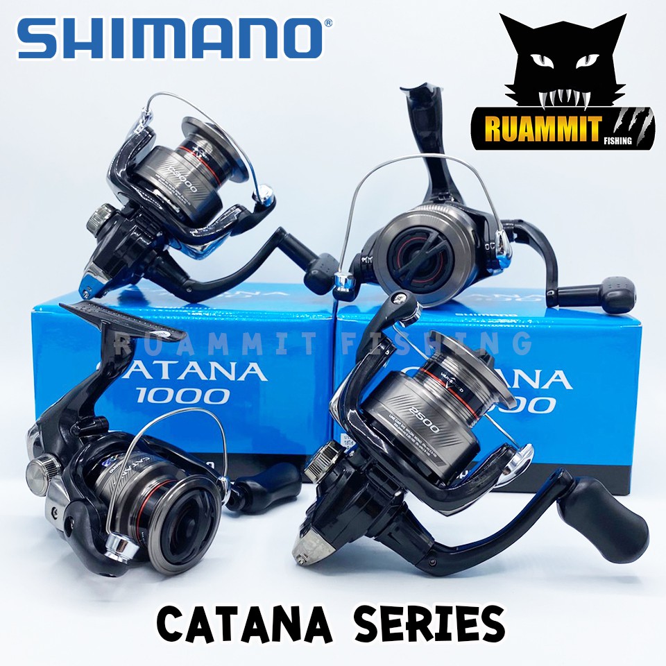 รอกสปินนิ่ง SHIMANO CATANA 1000/2500/C3000/4000 FD | Shopee Thailand