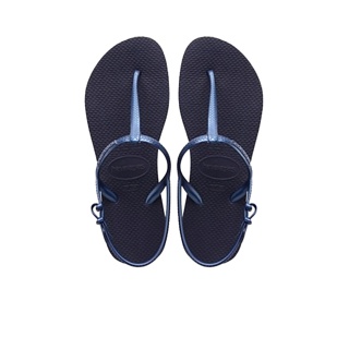 HAVAIANAS รองเท้าแตะผู้หญิง FREEDOM SL SANDALS NAVY BLUE สีกรม 41371100555390 (รองเท้าแตะ รองเท้าผู้หญิง รองเท้าแตะหญิง รองเท้ารัดส้น)