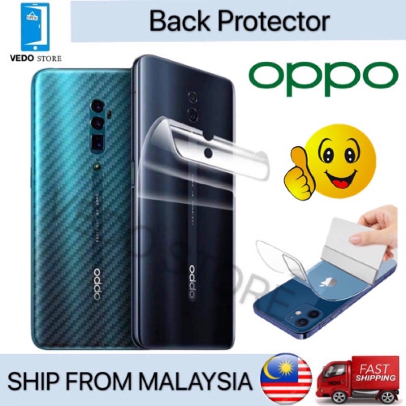 OPPO A3s / F1s / F1f / F5 / F7 / F9 / R9s / R9s Plus / R15 Pro / R17 Pro 3D Carbon Clear Matte Back 
