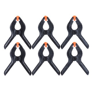 Andoer 6pcs คลิปหนีบ Clamp พลาสติกอุปกรณ์ถ่ายภาพอเนกประสงค์