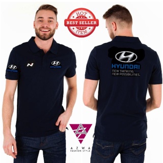 เสื้อยืดโปโล พิมพ์ลาย HYUNDAI POLO MOTORSPORT