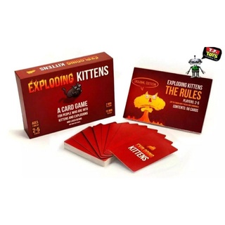 T.P. TOYS EXPLODING KITTENS  เกมส์กระดาน BOARDGAME บอร์ดเกมส์ เกมส์แมวระเบิดสุดฮิต