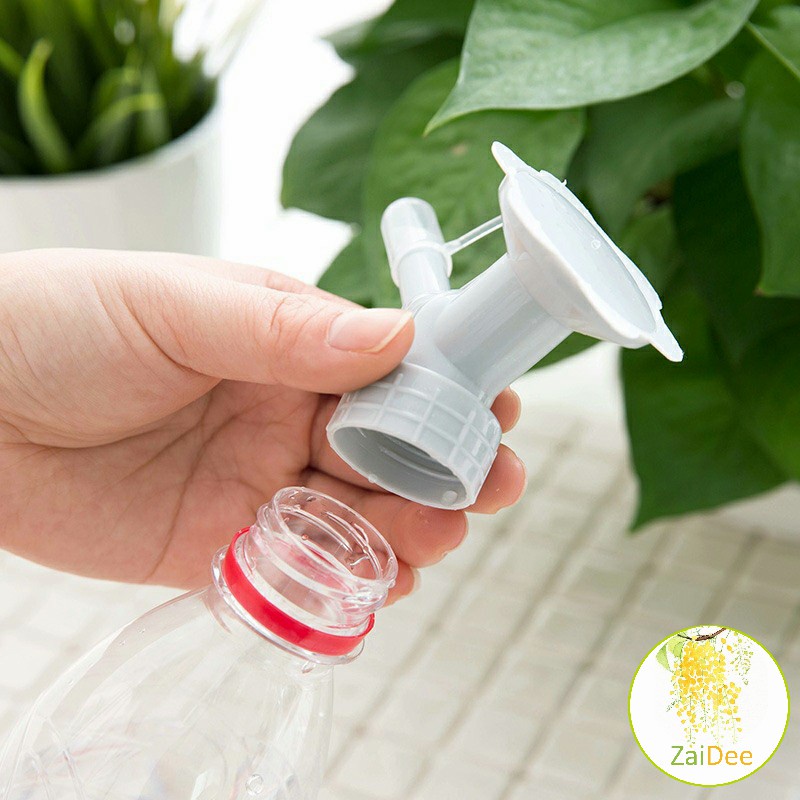 หัวบัวรดน้ำต้นไม้ ทรงดอกไม้จิ๋ว สำหรับติดปากขวดน้ำ เครื่องมือรดน้ำสวน nozzle for watering flowers - รูปที่ 7