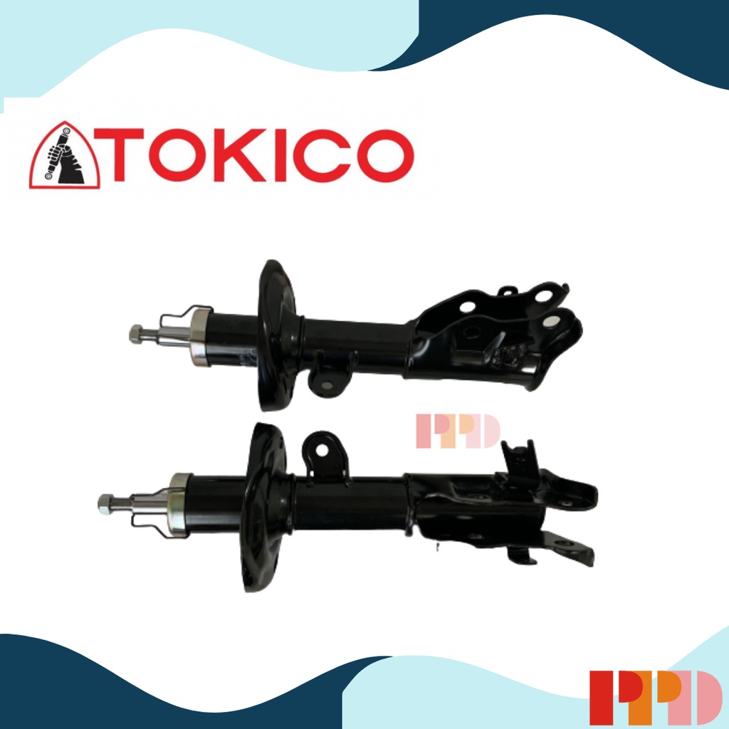 TOKICO โช้คอัพ โทคิโคะ คู่หน้า Strut Gas Type สำหรับ HONDA CIVIC FB ปี 12-15 (รหัสสินค้า B2407 , B24