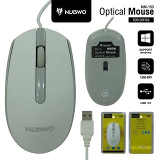 USB Optical Mouse NUBWO NM-153 Black