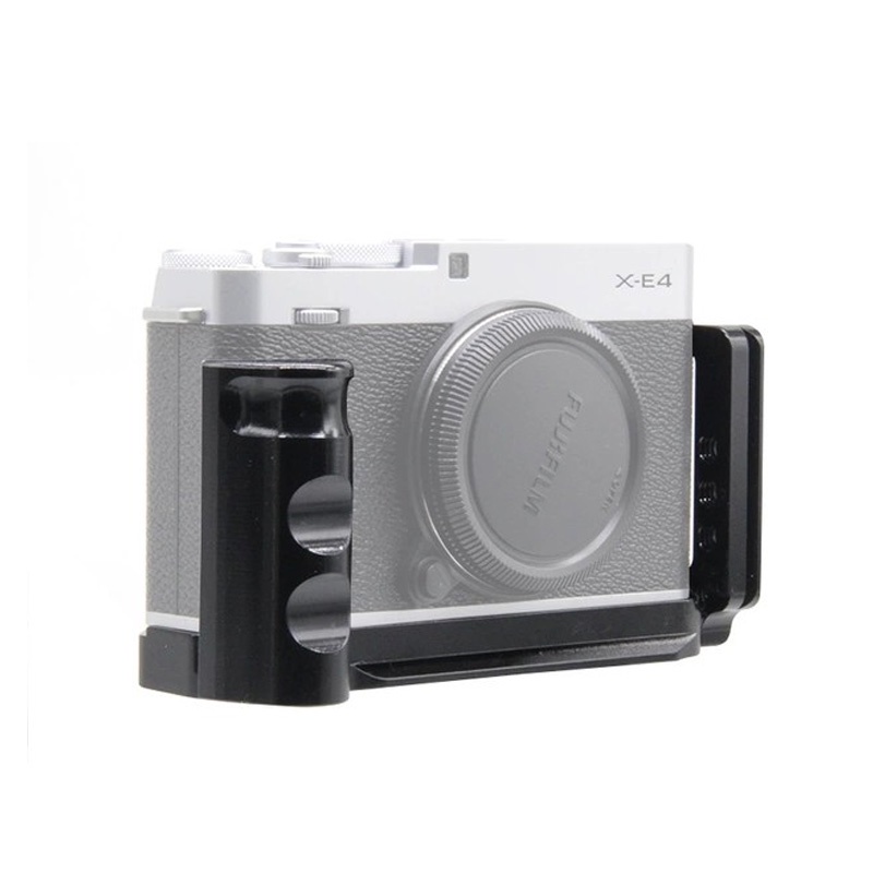 Fujifilm XE4 X-E4 L แนวตั้ง Quick Release แผ่นยึดกล้อง Hand Mount Grip สําหรับ Fujifilm XE4 X-E4