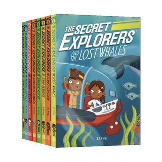 DK The Secret Explorers Series ,8 Books Set,Aged 7-9, Free Audio Download