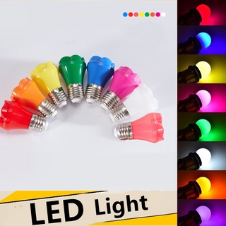 หลอดไฟ Led RGB 8 สี E27