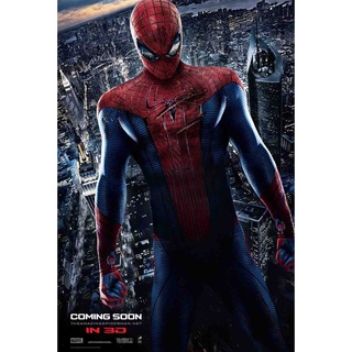 โปสเตอร์หนัง Spider Man สไปเดอร์แมน Superhero Movie Poster ภาพติดผนัง ตกแต่งบ้าน รูปติดห้อง ของสะสม ร้านคนไทย 77poster