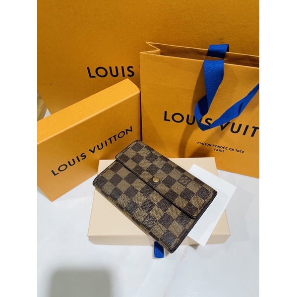 Used 3 Fold Wallet LV Louis Vuitton กระเป๋าสตางค์ 3 พับ