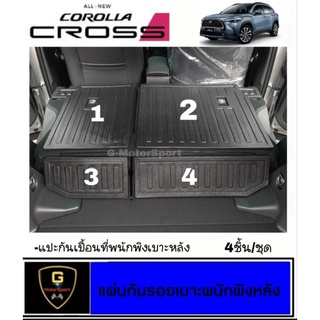 แผ่นปิดกันเปื้อนเบาะหลัง Toyota Corolla Cross ปี2020-ปัจจุบัน