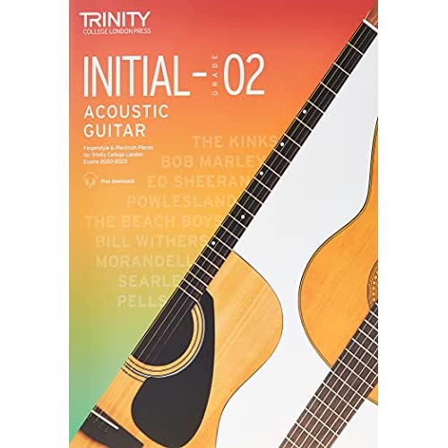 Trinity College London Acoustic Guitar 2020-2023 (Initial-grade 2)(TCL019936)