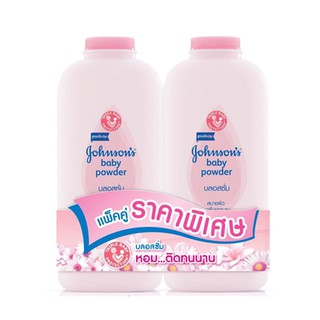 Johnson  แป้งเด็กบลอสซั่ม 380ก(แพ็คคู่)