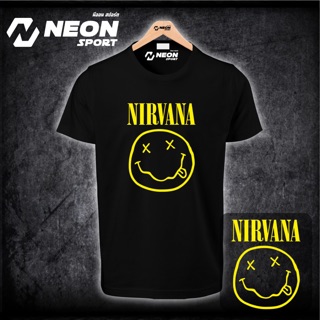 เสื้อยืดสกรีนลาย Nirvana