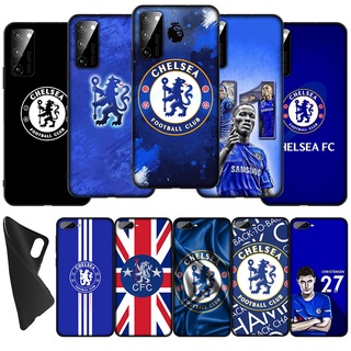 Au19 เคสโทรศัพท์มือถือ ซิลิโคนนุ่ม ลายสโมสรฟุตบอล Chelsea สําหรับ OPPO F7 F11 F17 Pro A9 2019