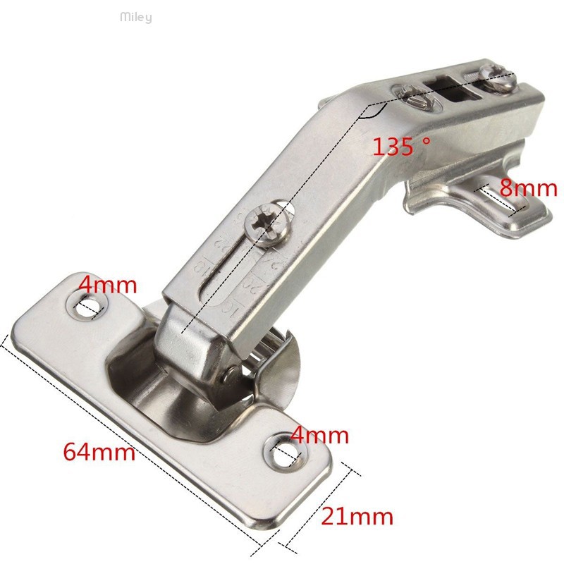 Miley 135 Corner Folded Cabinet Door Hinges Kitchen Bathroom