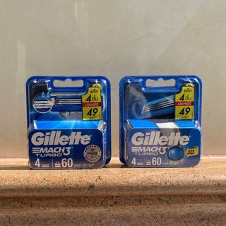 มีดโกนหนวด Gillette Mach3 TURBO