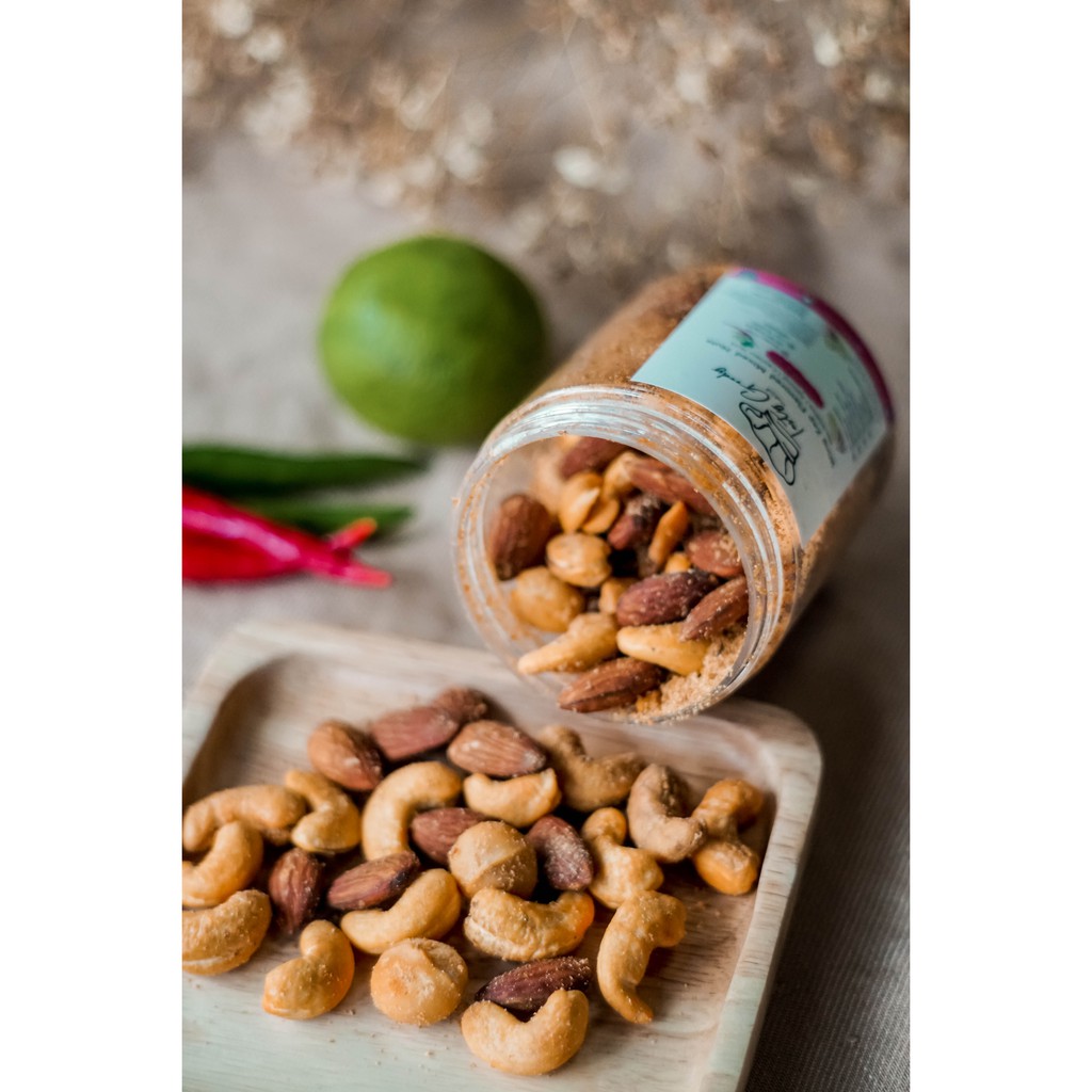 Wing Zap Flavored Mixed Nuts ถั่วอบรสวิงซ์แซ่บ chiaki_saruwatari