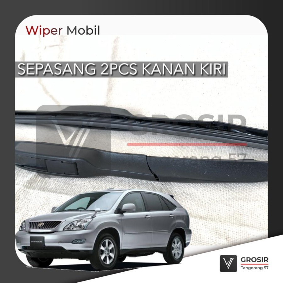 HARRIER GEN2 2004-2007 HYBRID ECO FRONT WIPER / HARRIER GEN2 WIPER 2PC